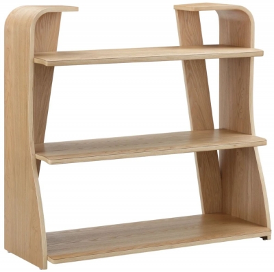 Product photograph of Jual Oslo Oak Bookshelf - Pc821 from Choice Furniture Superstore