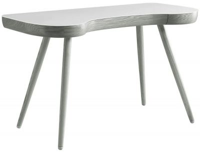 Product photograph of Jual San Francisco Grey And White Executive Curved Desk - Pc714 from Choice Furniture Superstore