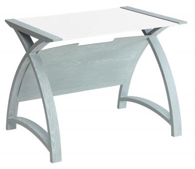 Product photograph of Jual Curve Grey Laptop Table Pc201 900lt from Choice Furniture Superstore