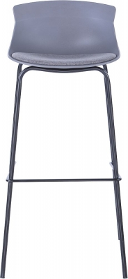 Product photograph of Set Of 2 Alphason Helena Grey Barstool - Abs7085gry from Choice Furniture Superstore