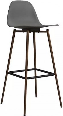 Product photograph of Set Of 2 Copley Grey Barstool - S019512tuk from Choice Furniture Superstore