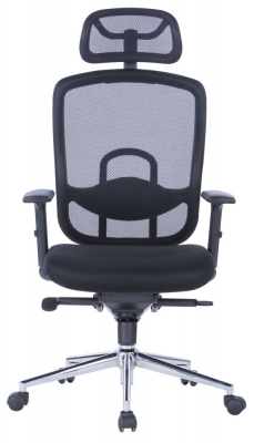 Alphason Miami Black Office Chair 
