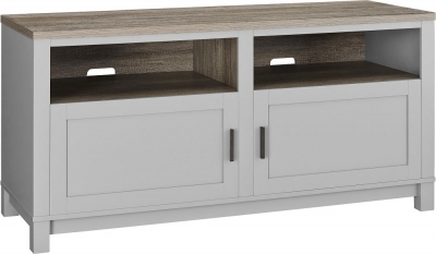 Dorel Home Carver Tv Cabinet In Weathered Oak And Grey 1753196comuk