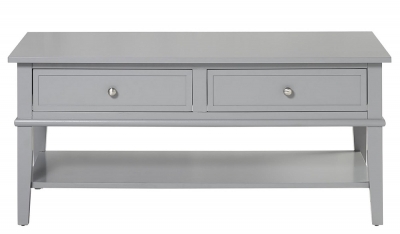 Product photograph of Alphason Franklin Coffee Table In Grey - 7917815comuk from Choice Furniture Superstore