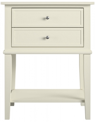 Product photograph of Alphason Franklin Accent Table In White - 5062096pcomuk from Choice Furniture Superstore
