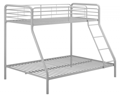 Product photograph of Alphason Single Over Double Bunk Bed In Grey - 4034117uk from Choice Furniture Superstore