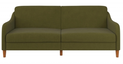 Jasper Linen Fabric 2 Seater Sprung Sofa Bed