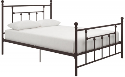 Product photograph of Alphason Manila Bronze Metal Bed - Sizes Available - 3236228uk from Choice Furniture Superstore