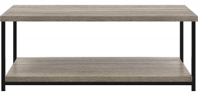 Product photograph of Alphason Elmwood Coffee Table In Distressed Grey Oak - 5049096pcomuk from Choice Furniture Superstore