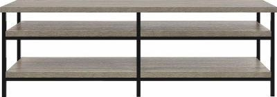 Product photograph of Dorel Home Elmwood Tv Stand In Distressed Grey Oak - 1763096pcomuk from Choice Furniture Superstore