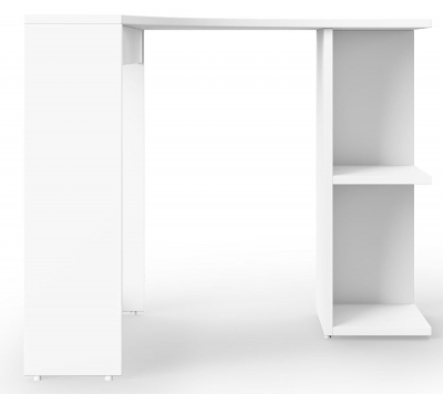 Alphason Chesil White Corner Desk 