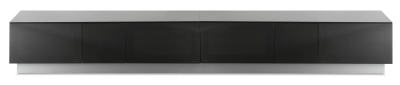 Product photograph of Alphason Element Black Tv Cabinet For 98inch from Choice Furniture Superstore