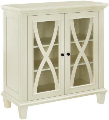 Product photograph of Alphason Ellington Ivory 2 Door Accent Cabinet from Choice Furniture Superstore