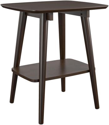Alphason Novogratz Brittany Walnut End Table 2562801comnuk