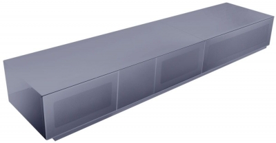 Product photograph of Alphason Element High Gloss Grey 210cm Tv Cabinet - Emtmod2100-gry from Choice Furniture Superstore