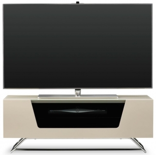 Product photograph of Alphason Chromium Ivory Tv Cabinet For 45inch from Choice Furniture Superstore