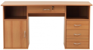Product photograph of Alphason Dallas Computer Desk from Choice Furniture Superstore