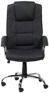 Alphason Houston Leather Faced Office Chair 