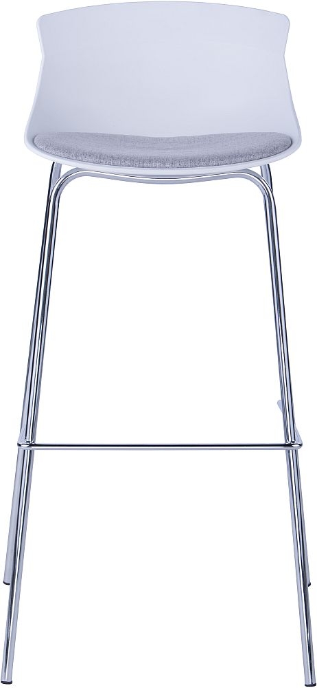 2 x Alphason Helena White Barstool - ABS7085WHT