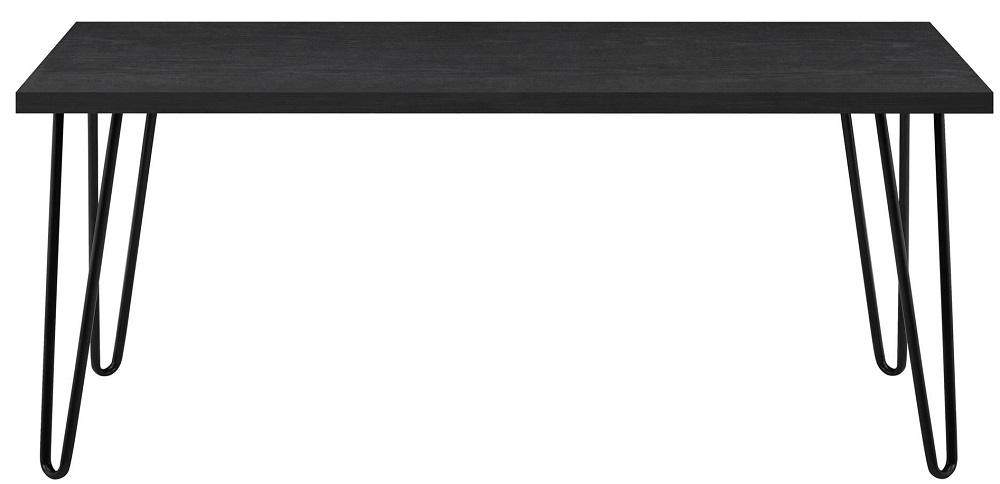 Alphason Owen Retro Coffee Table in Black Oak - 5067296COMUK