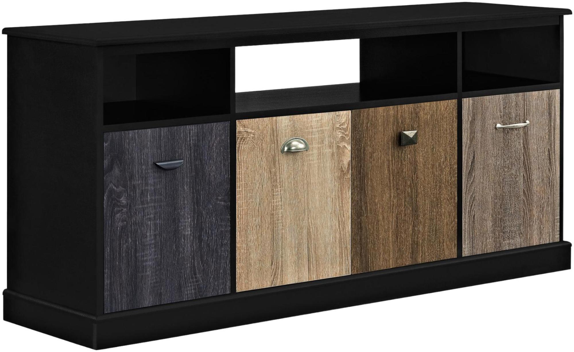 Dorel Home Mercer Black TV Console for Screen upto 60in - 1769196PCOMUK