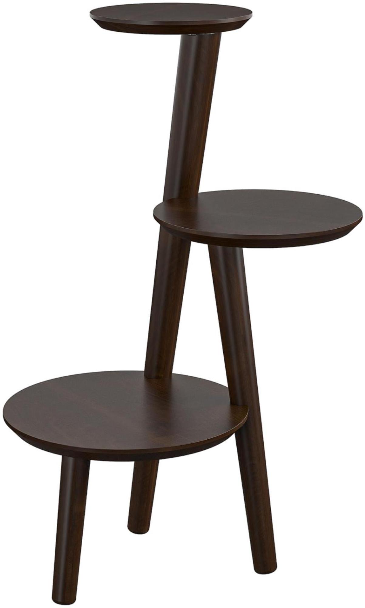 Alphason Novogratz Brittany Walnut Plant Stand - 8442801COMNUK