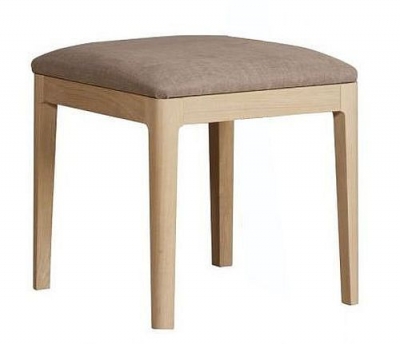 Product photograph of Hudson Oak Stool from Choice Furniture Superstore