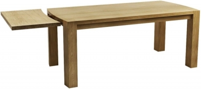 Product photograph of Goliath Oak 6 Seater Extending Dining Table - 180cm from Choice Furniture Superstore