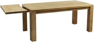 Product photograph of Goliath Oak 6 Seater Extending Dining Table from Choice Furniture Superstore
