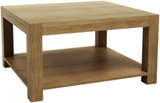 Product photograph of Sims Oak Coffee Table - No 2 from Choice Furniture Superstore