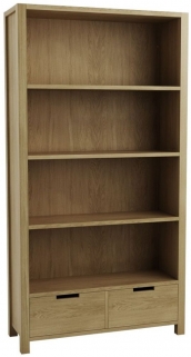 Sims Oak Shelving Unit with Drawer