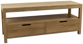 Product photograph of Sims Oak Tv Unit from Choice Furniture Superstore
