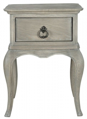 Image of Willis and Gambier Camille Oak 1 Drawer Bedside Table