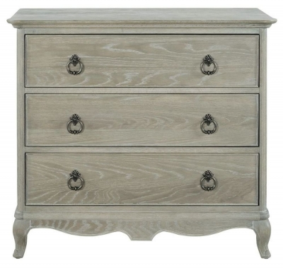 Product photograph of Willis And Gambier Camille Oak 3 Drawer Chest from Choice Furniture Superstore