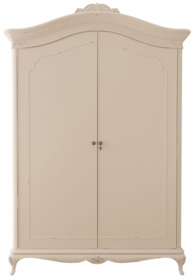 Product photograph of Willis And Gambier Ivory 2 Door Wide Fitted Double Wardrobe from Choice Furniture Superstore