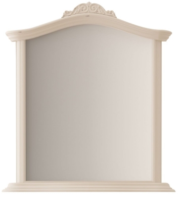 Product photograph of Willis And Gambier Ivory Arch Mirror from Choice Furniture Superstore
