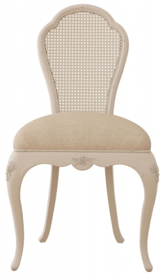 Image of Willis and Gambier Ivory Bedroom Chair