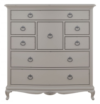 Product photograph of Willis And Gambier Etienne Grey 8 Drawer Chest from Choice Furniture Superstore