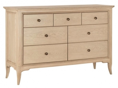 Product photograph of Willis And Gambier Toulon Oak 3 4 Drawer Wide Chest from Choice Furniture Superstore