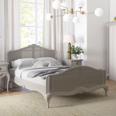Product photograph of Willis And Gambier Etienne Grey Rattan Headboard - Sizes Available from Choice Furniture Superstore