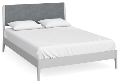 Product photograph of Stowe Grey 5ft King Size Panel Bed from Choice Furniture Superstore