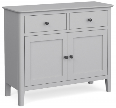 Product photograph of Stowe Silver Grey Small Sideboard With 2 Doors And 2 Drawers from Choice Furniture Superstore