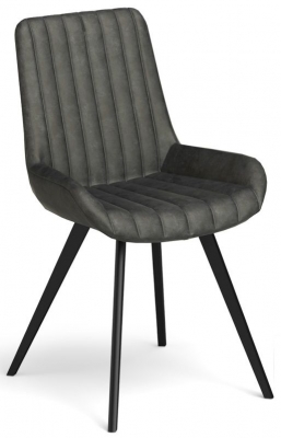 Image of Brooklyn Grey Dining Chair (Sold in Pairs)
