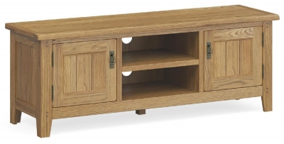 Product photograph of Belden Oak Tv Unit 150cm from Choice Furniture Superstore