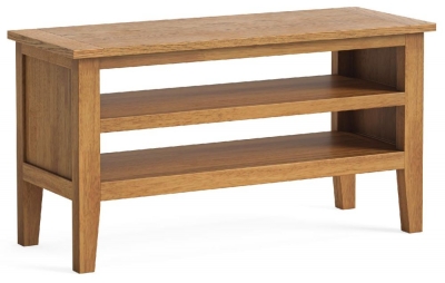 Product photograph of Fabius Oak Small Tv Unit from Choice Furniture Superstore