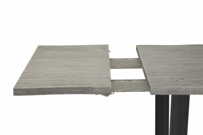 Product photograph of Dalston Grey Oak Extension Leaf from Choice Furniture Superstore