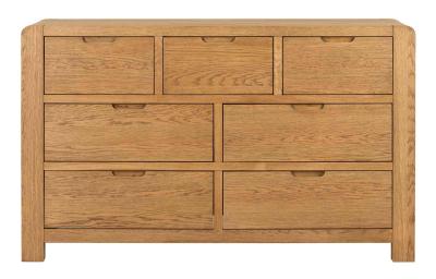 Bergen Oak 43 Drawer Chest