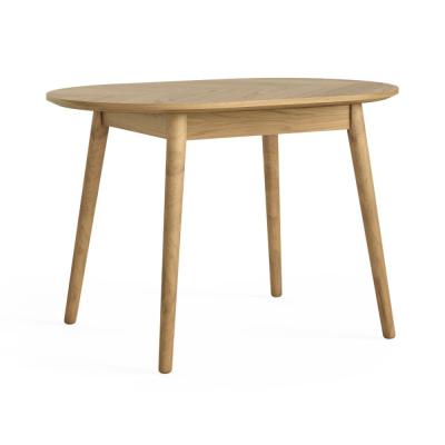 Valencia Oak Herringbone 4 Seater Oval Dining Table 115cm