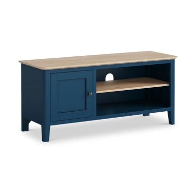 Marlow Blue Painted 110cm Storage Tv Unit