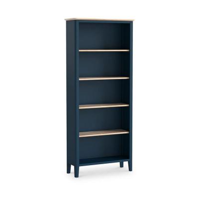 Marlow Blue Painted Large Bookcase